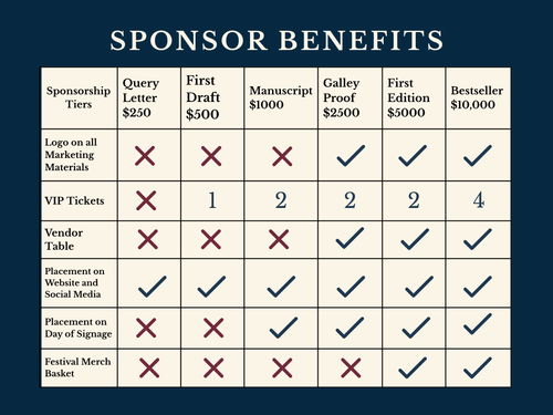 Bestseller Sponsorship